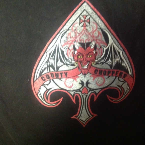 County Choppers tshirt - Picture 2 of 2